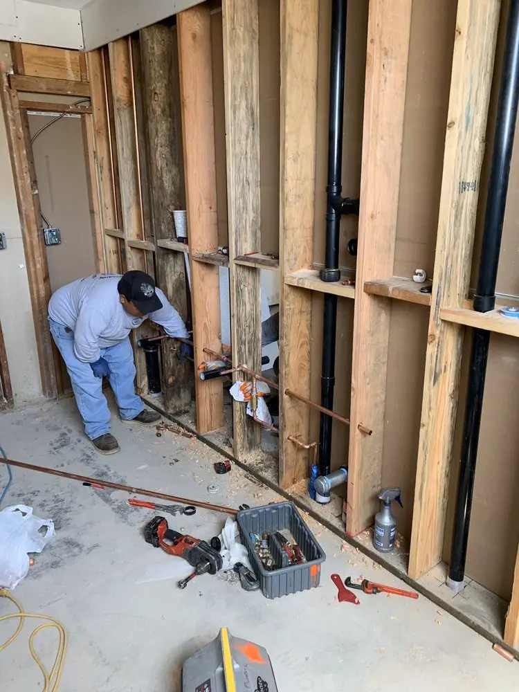 Commercial rough-in plumbing for Commercial Plumbing in Osage Beach